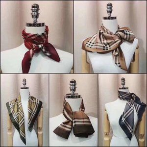 Designer inspired Square Satin Silky Neck Scarf